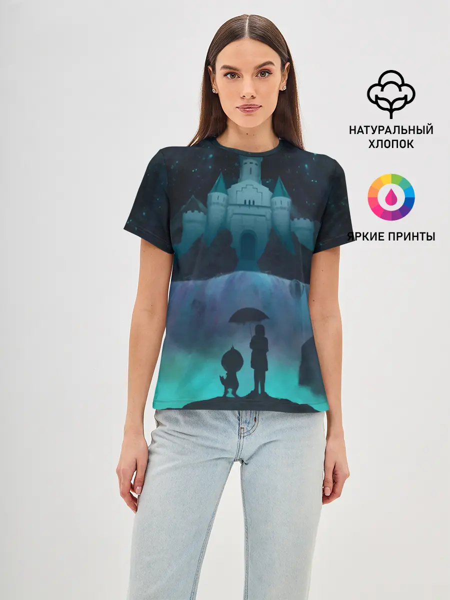 Женская базовая футболка / undertale