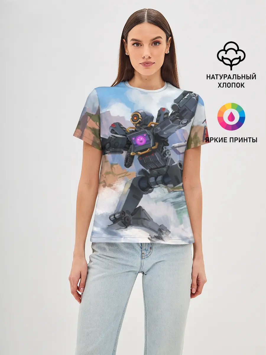 Женская базовая футболка / Apex Legends