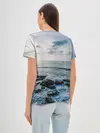 Женская базовая футболка / Море