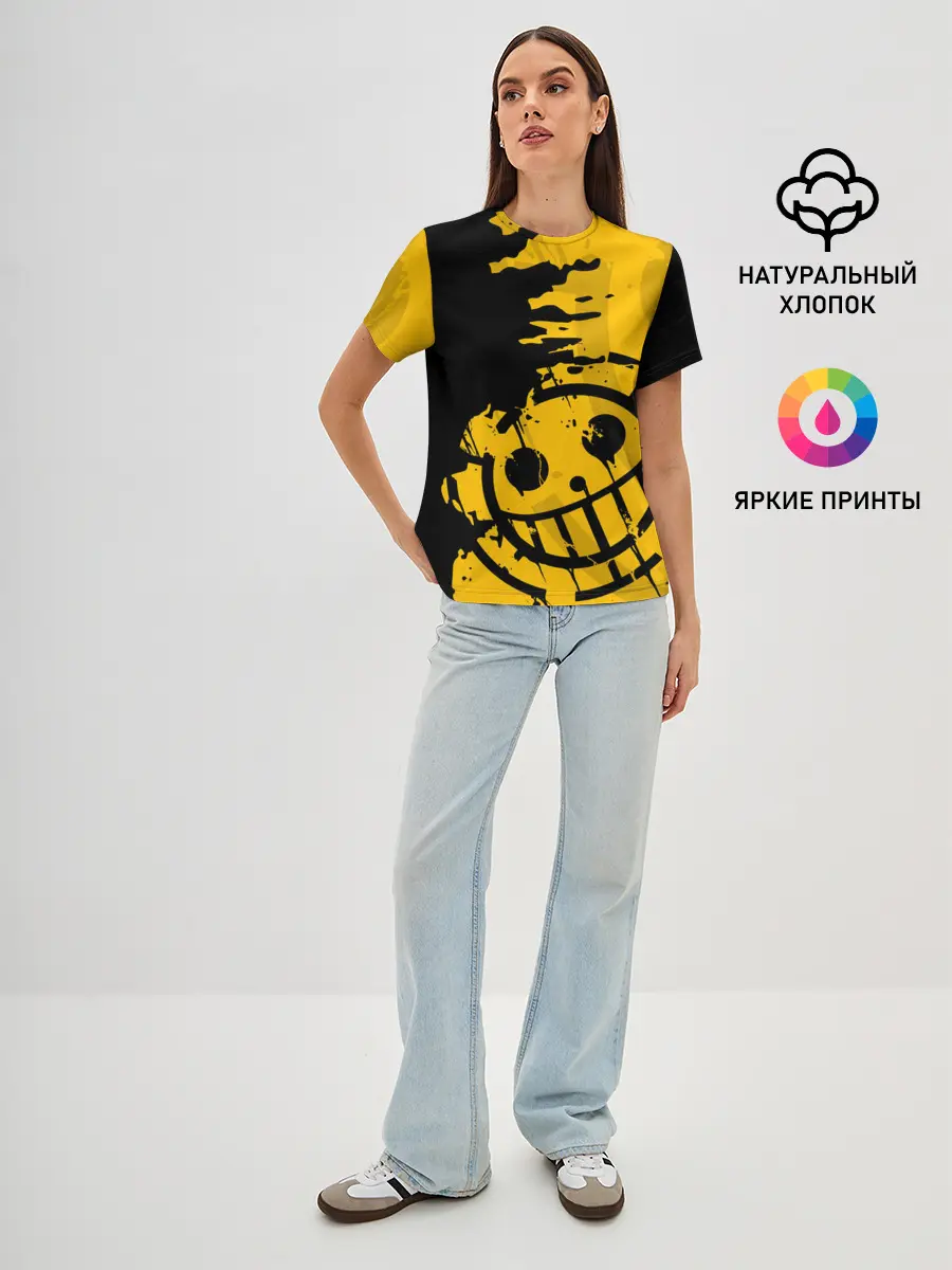 Женская базовая футболка / ONE PIECE PIRATES / ПИРАТЫ