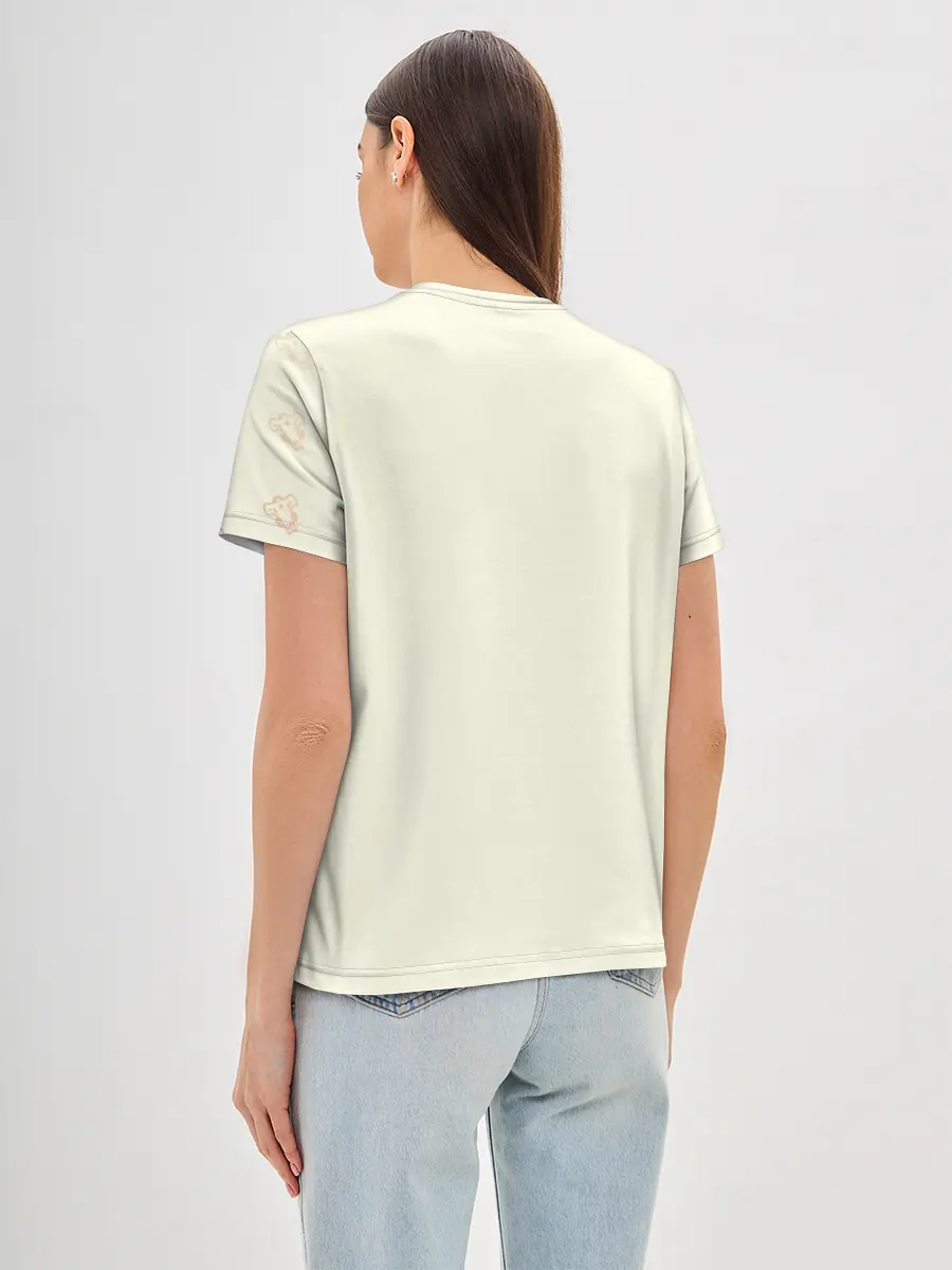 Женская базовая футболка / С днем рождения! Магна Свинг