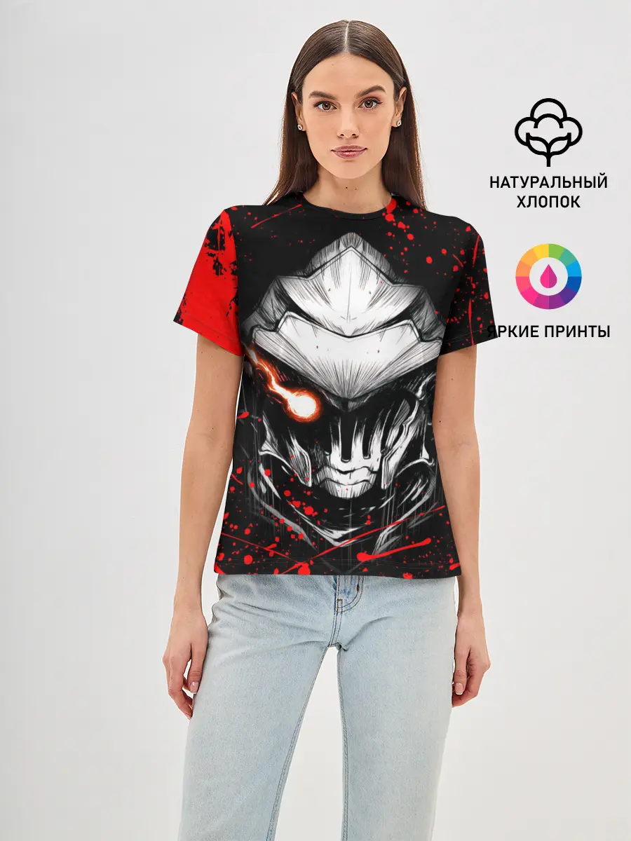 Женская базовая футболка / Убийца Гоблинов