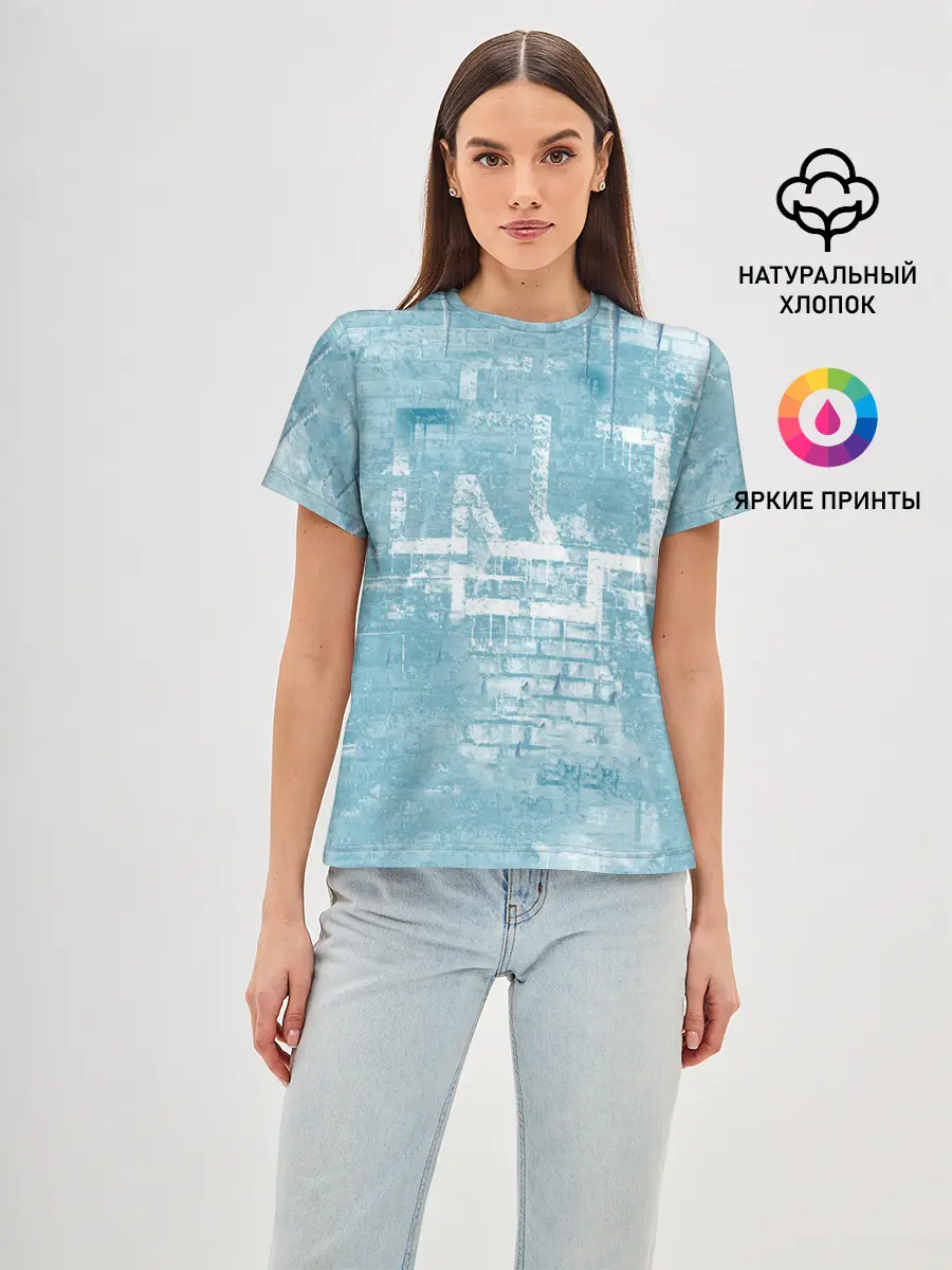 Женская базовая футболка / Rammstein