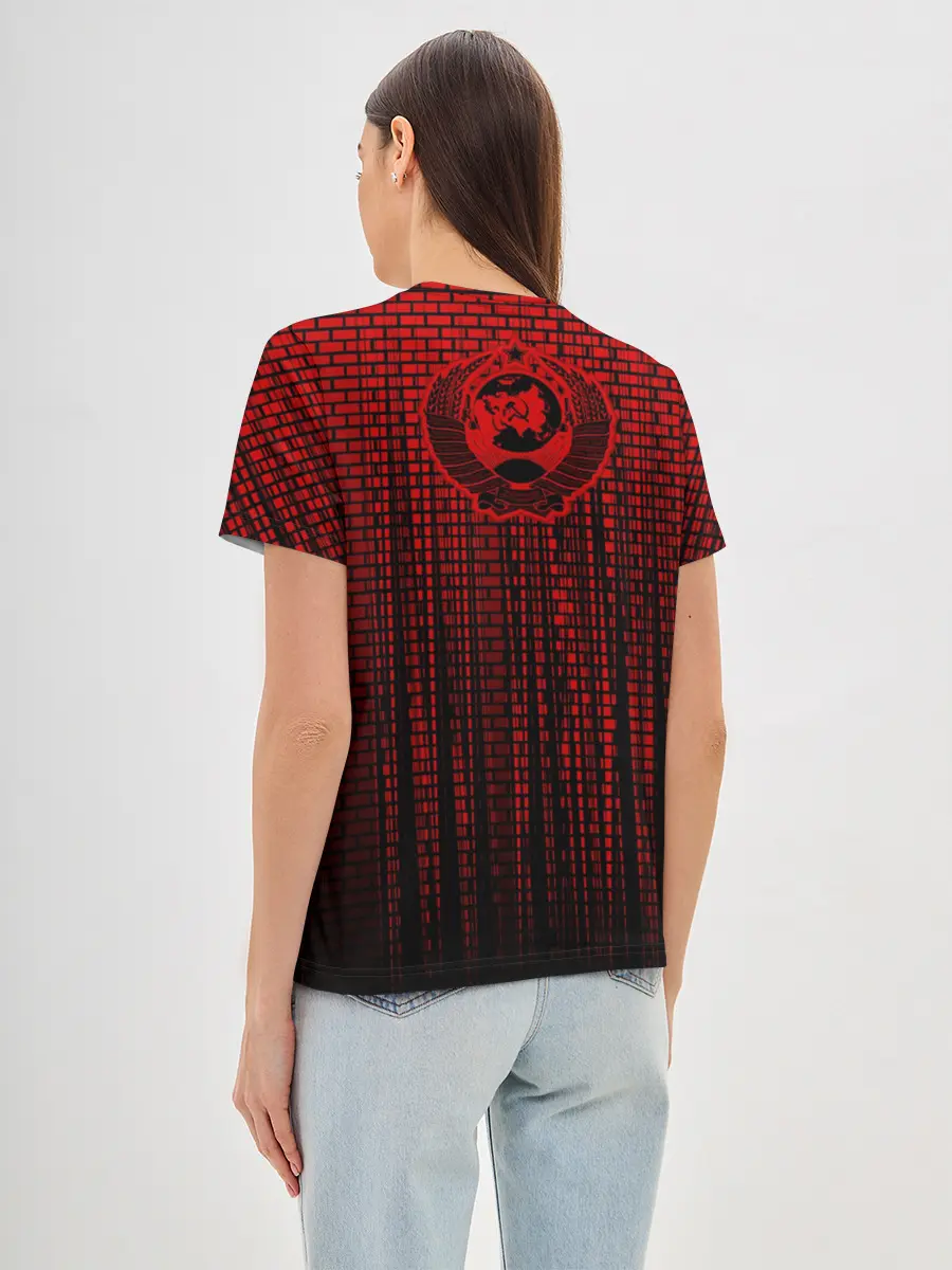 Женская базовая футболка / Ленин