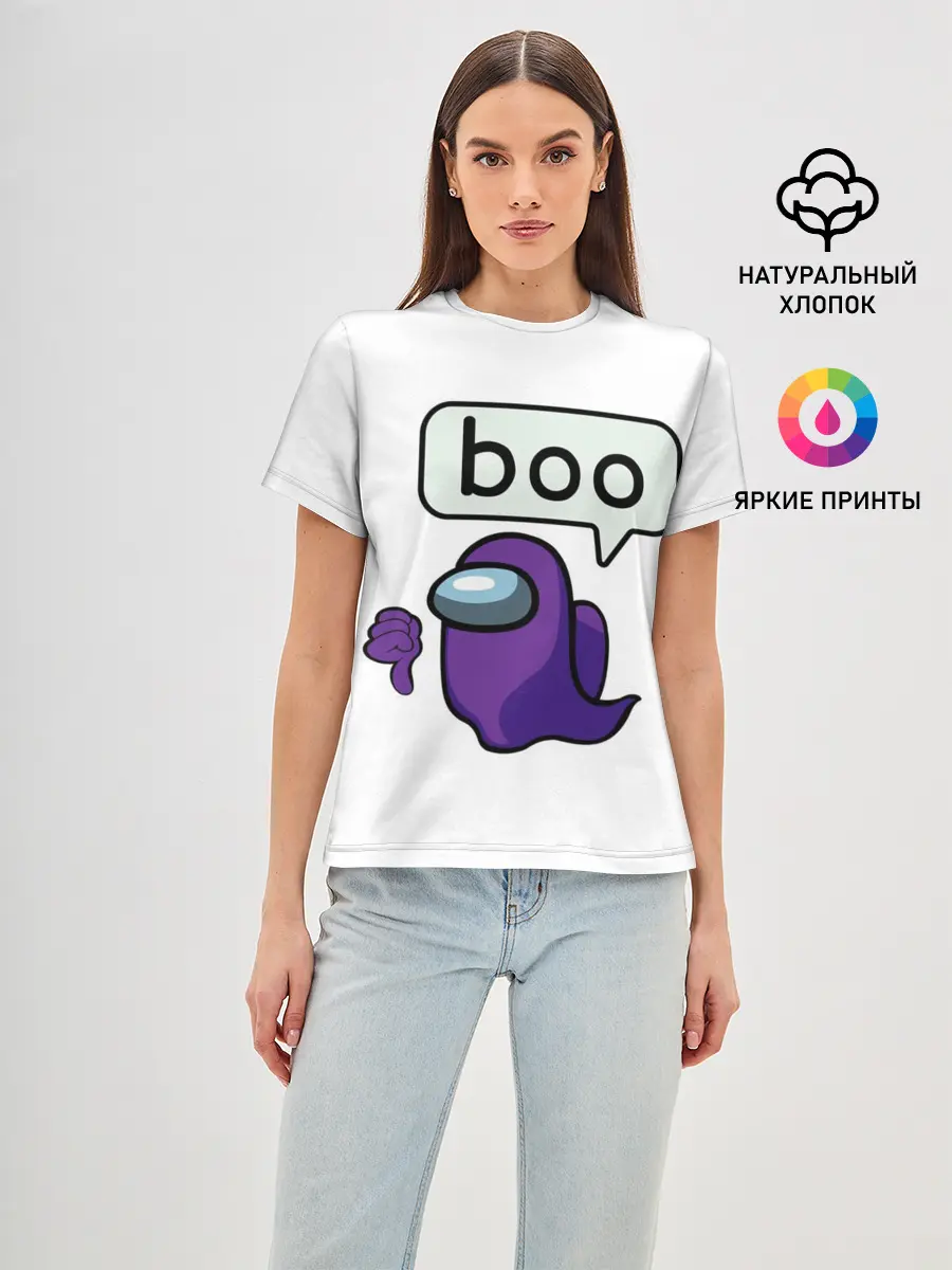 Женская базовая футболка / BOO