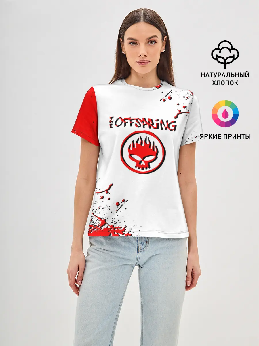 Женская базовая футболка / offspring