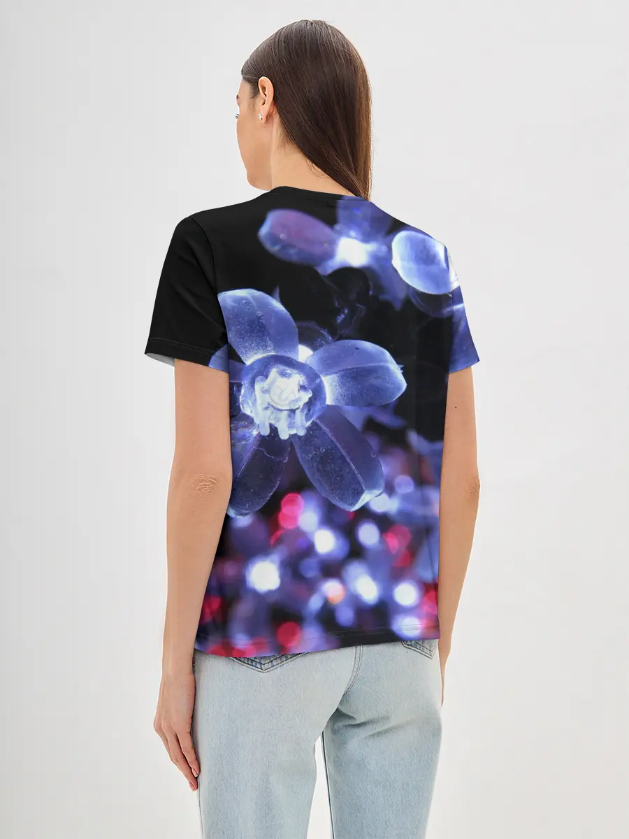 Женская базовая футболка / Неоновые цвета