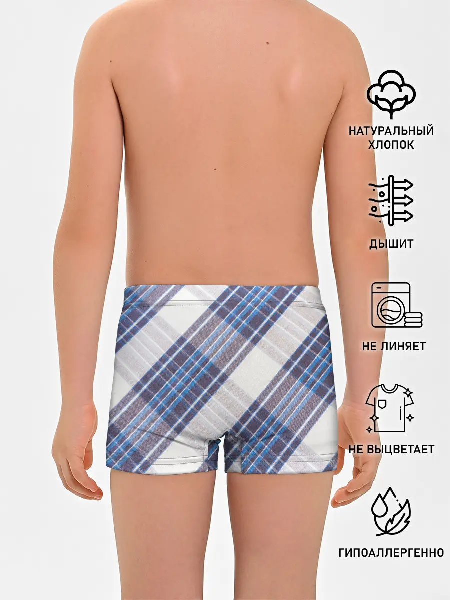 Трусы для мальчиков / Шотландка | Scottish | Tartan