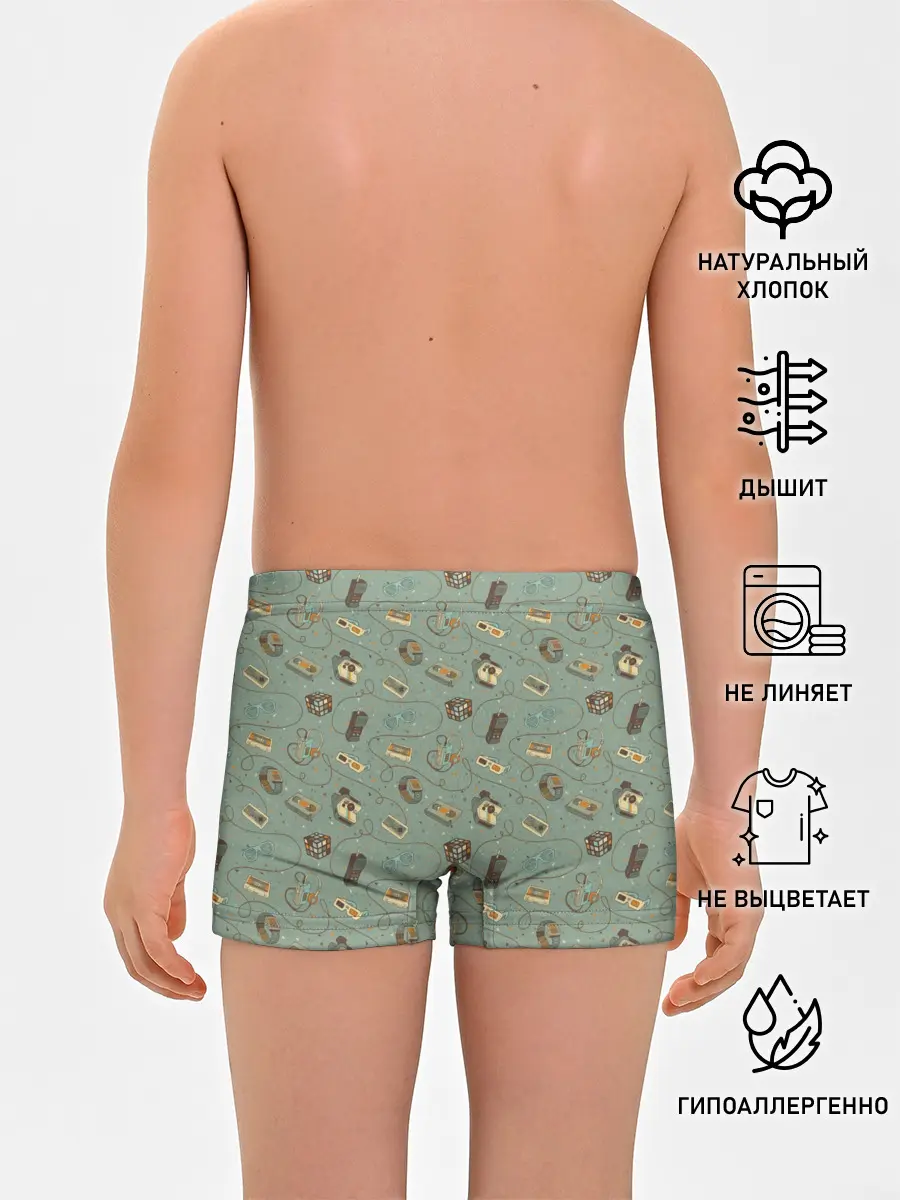 Трусы для мальчиков / Oldschool pattern