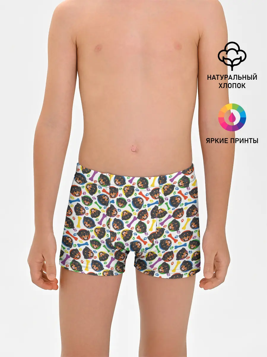 Трусы для мальчиков / Ротвейлер