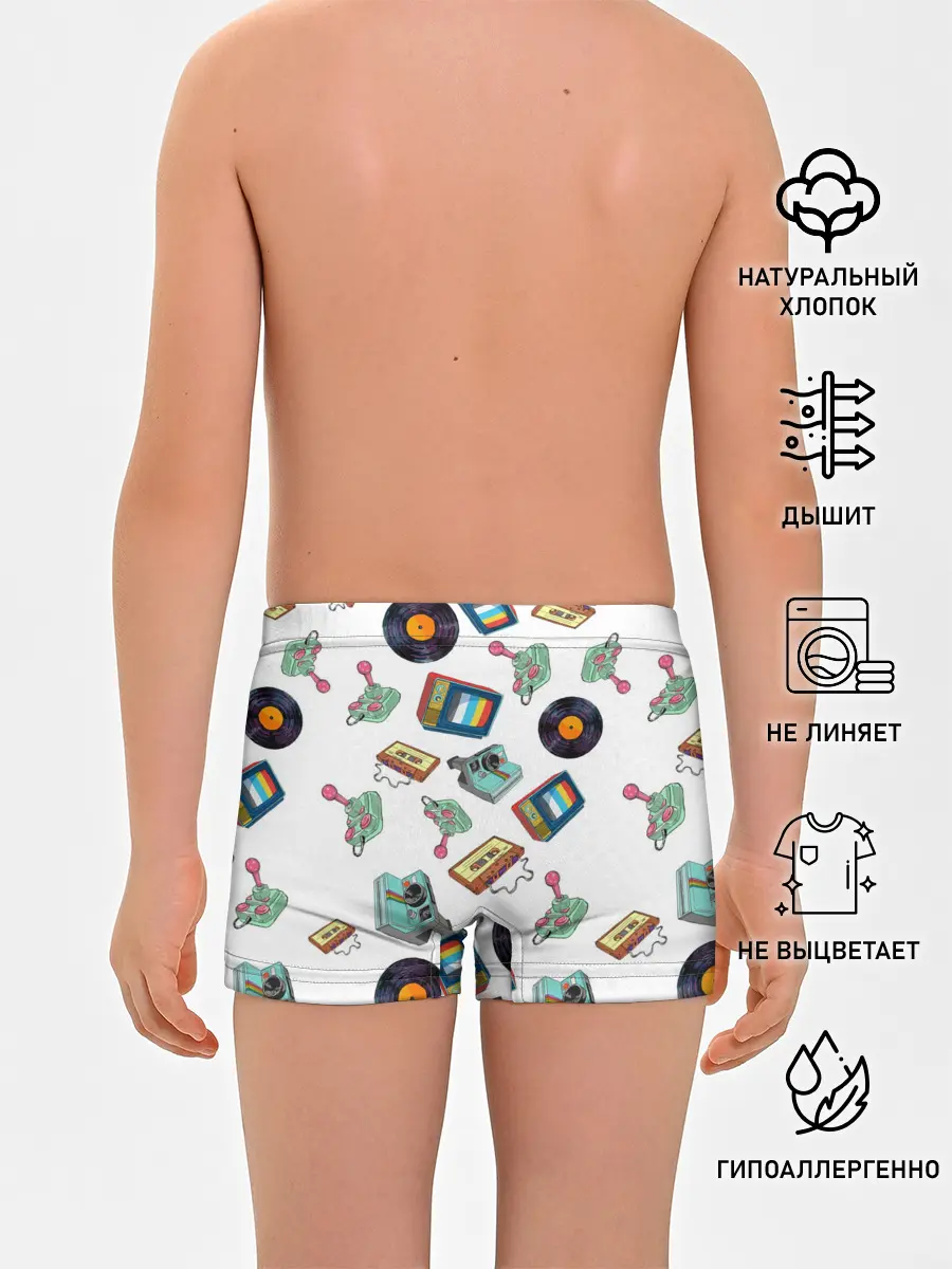 Трусы для мальчиков / Стиль 80х