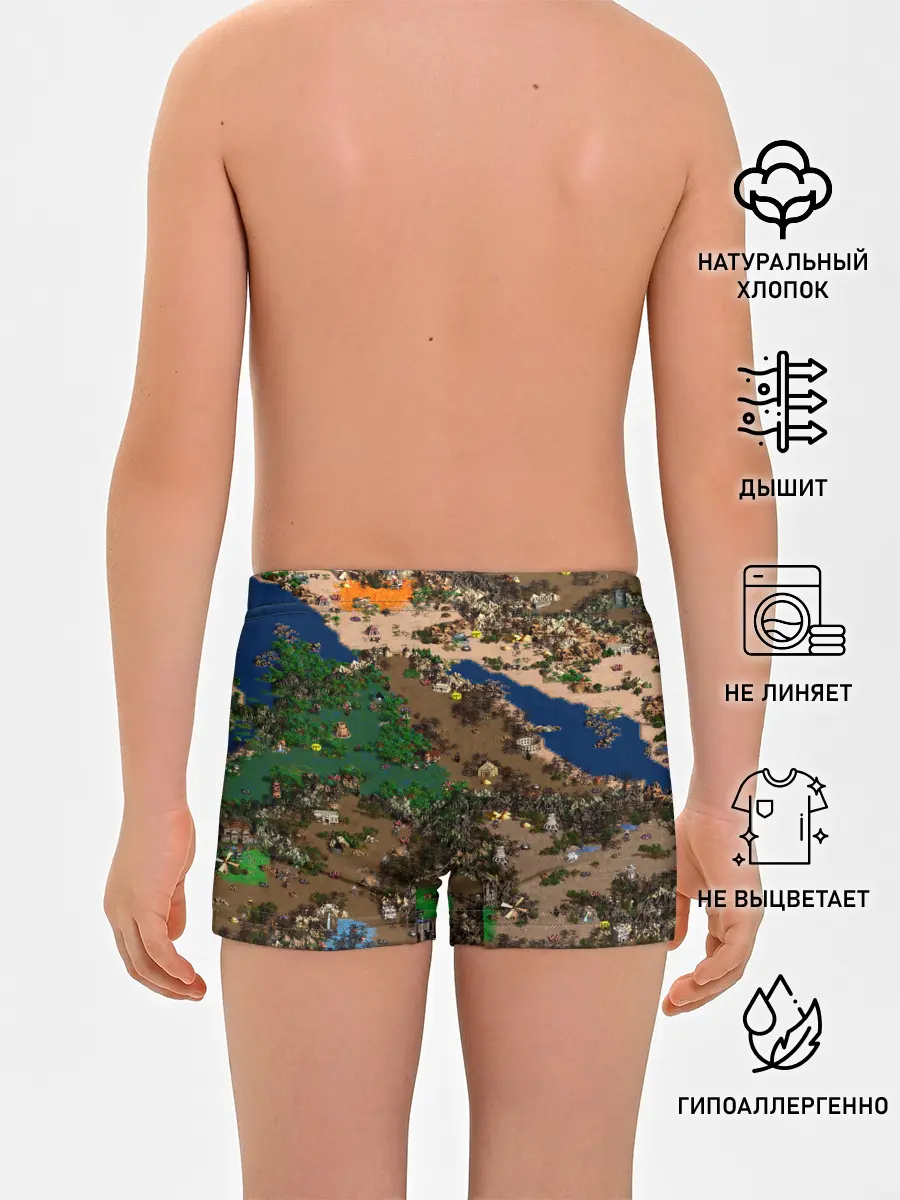 Трусы для мальчиков / Heroes style HD