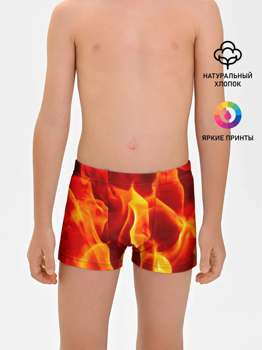 Трусы для мальчиков / Пламенный