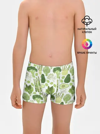 Трусы для мальчиков / овощи