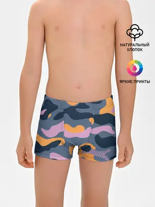 Трусы для мальчиков / Спортивный милитари