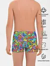 Трусы для мальчиков / Разноцветные бабочки