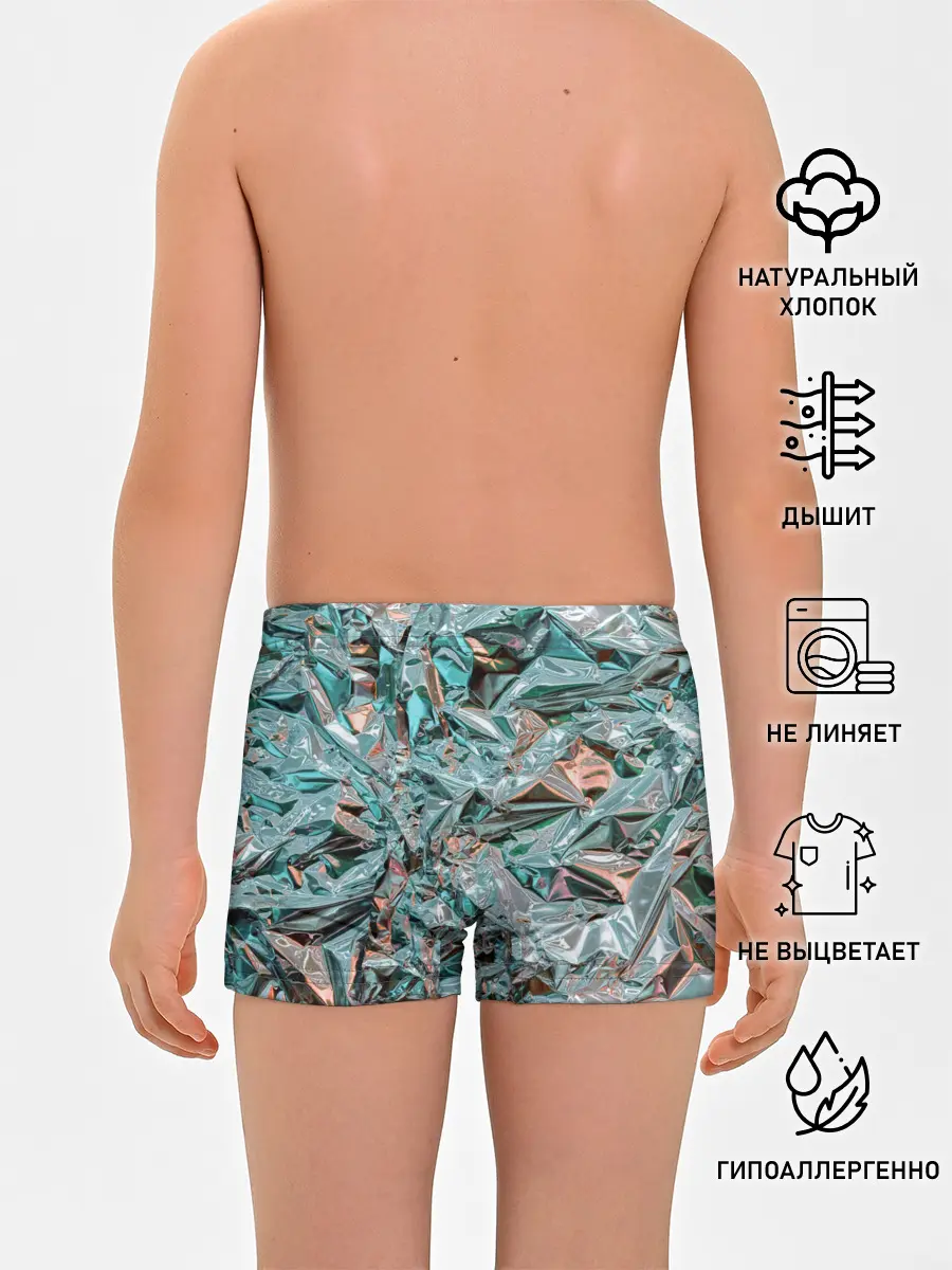 Трусы для мальчиков / Голографическая фольга