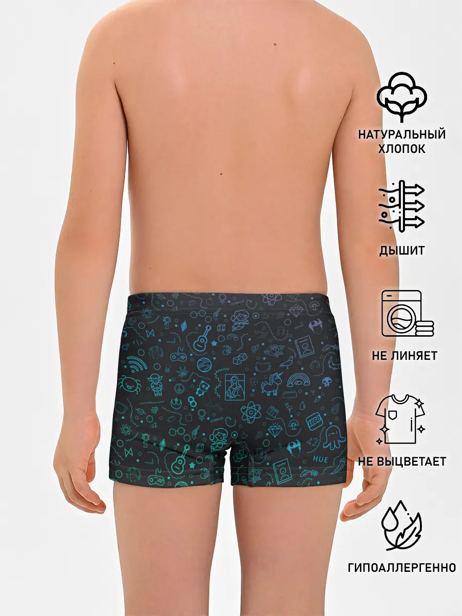 Трусы для мальчиков / Логотипы