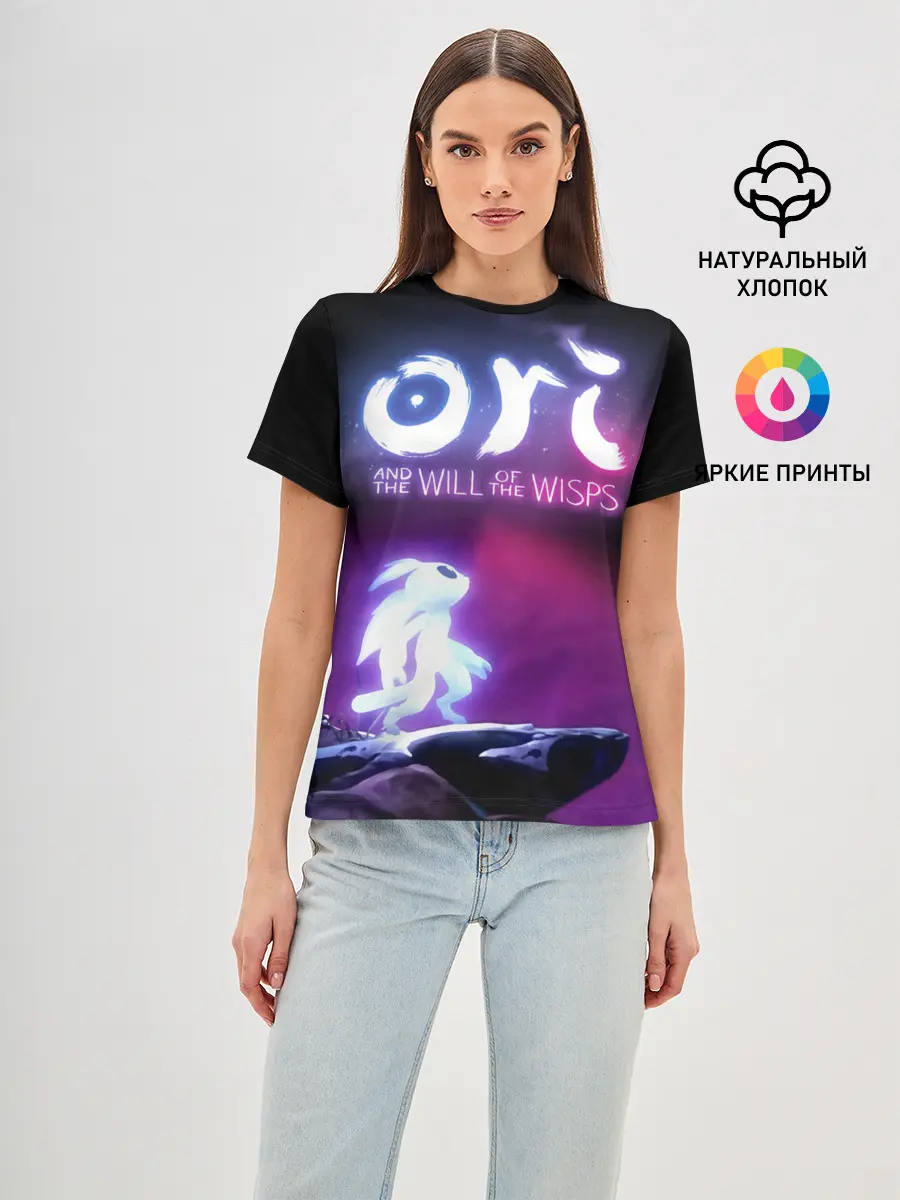 Женская базовая футболка / Ori and the Will of the Wisps