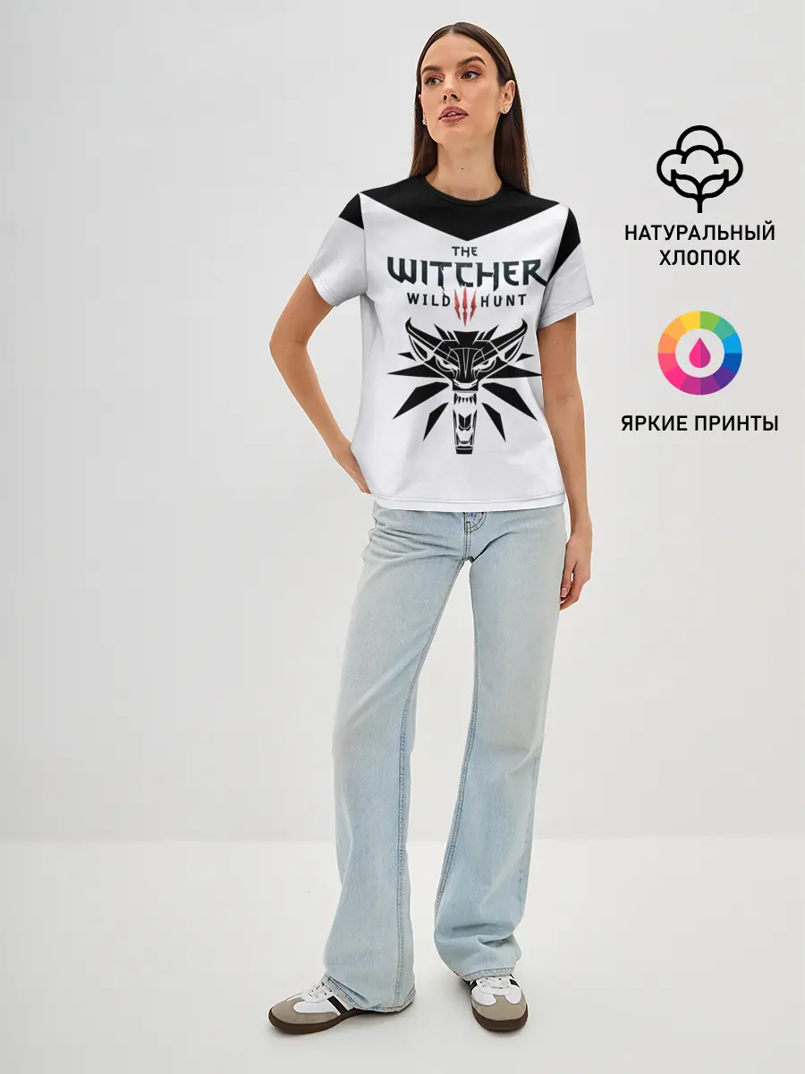 Женская базовая футболка / THE WITCHER 3: WILD HUNT