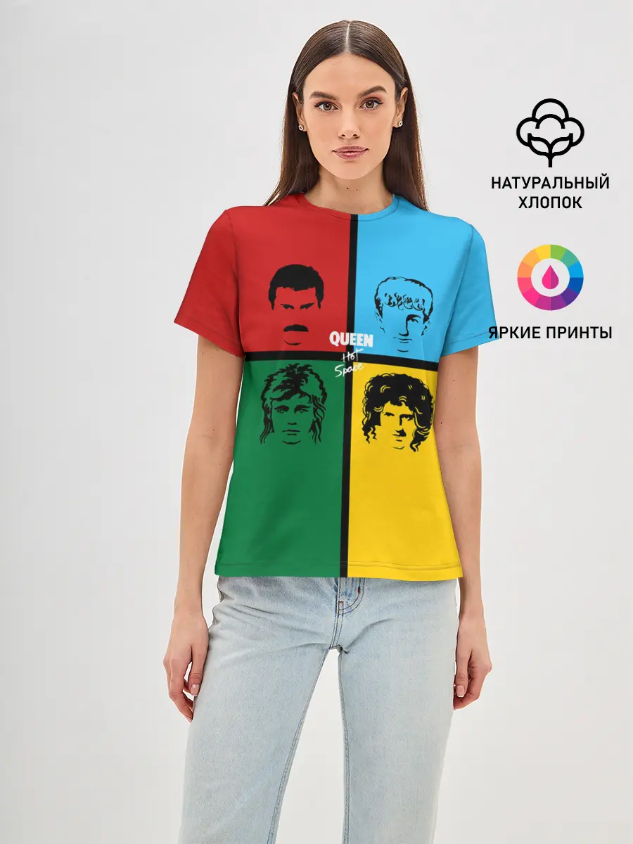 Женская базовая футболка / Queen