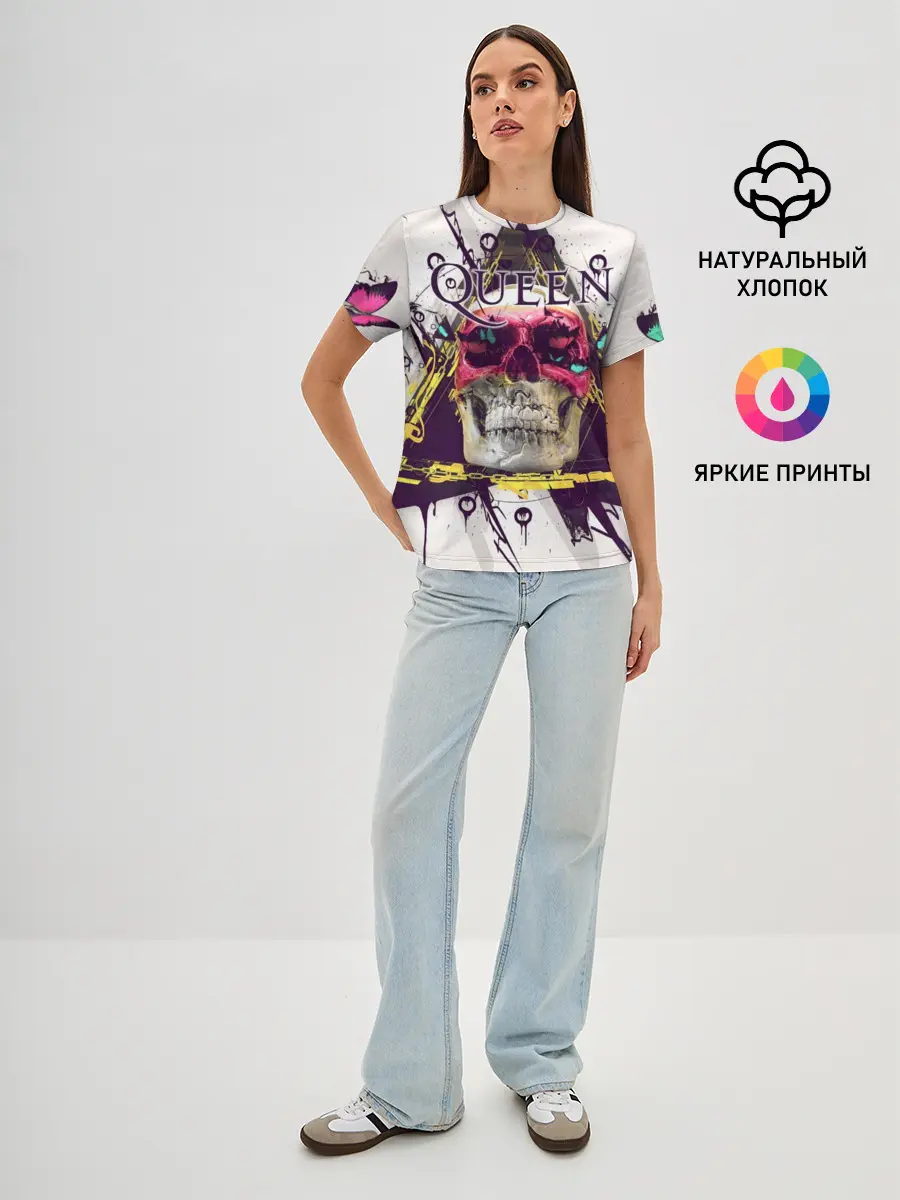 Женская базовая футболка / Queen