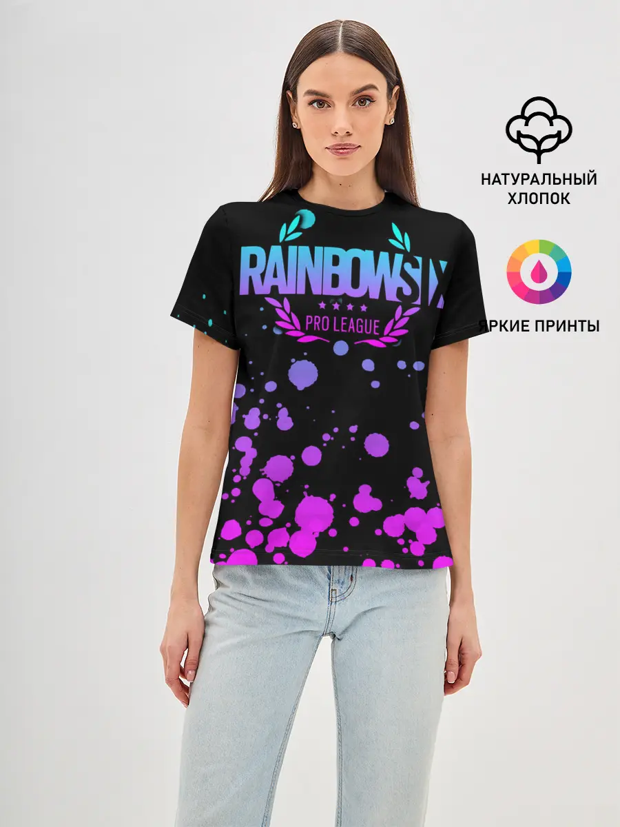 Женская базовая футболка / Rainbow Six Siege