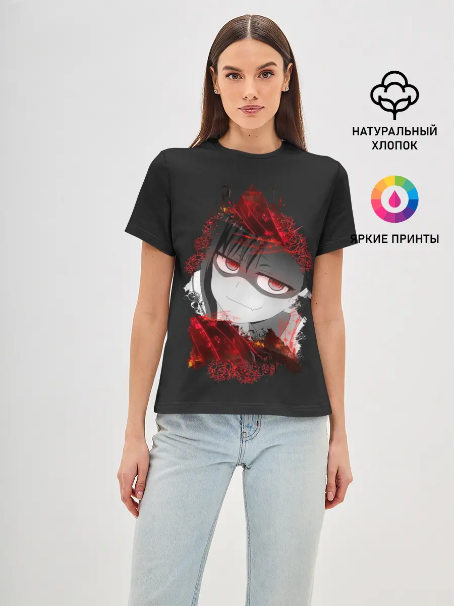 Женская базовая футболка / Bad Girl. Nagatoro