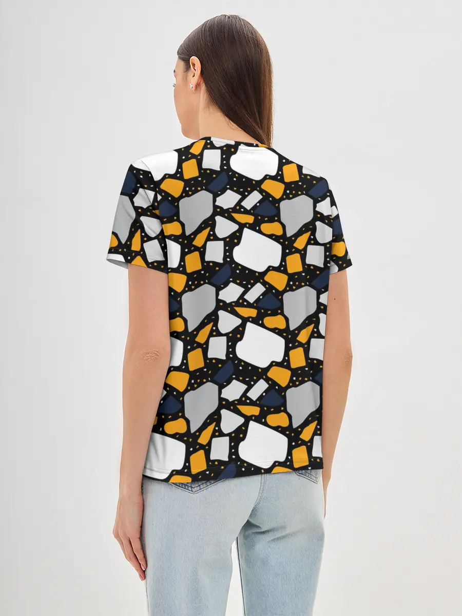 Женская базовая футболка / Венецианское Терраццо | Venice