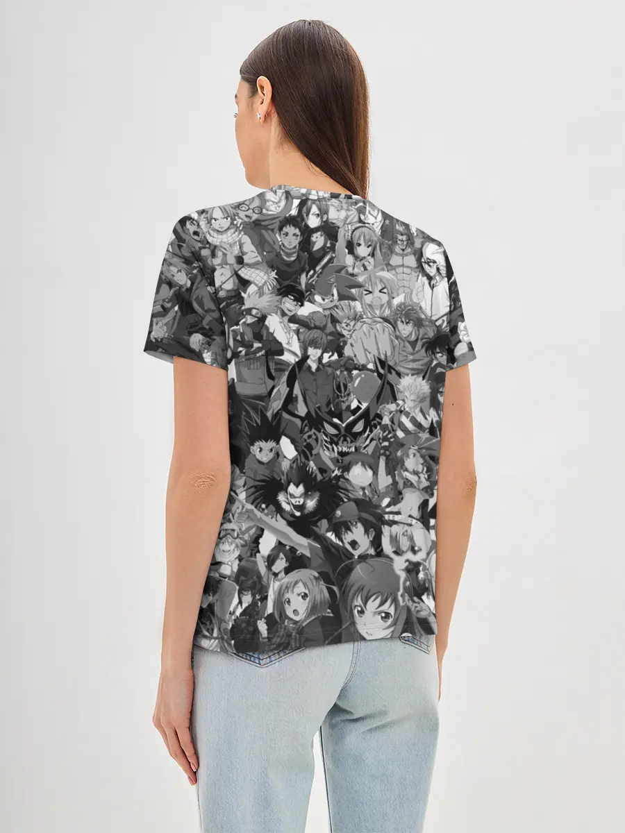 Женская базовая футболка / ANIME HEROES