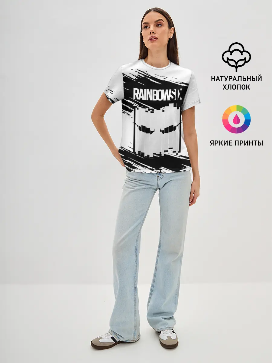 Женская базовая футболка / Rainbow Six | Siege.