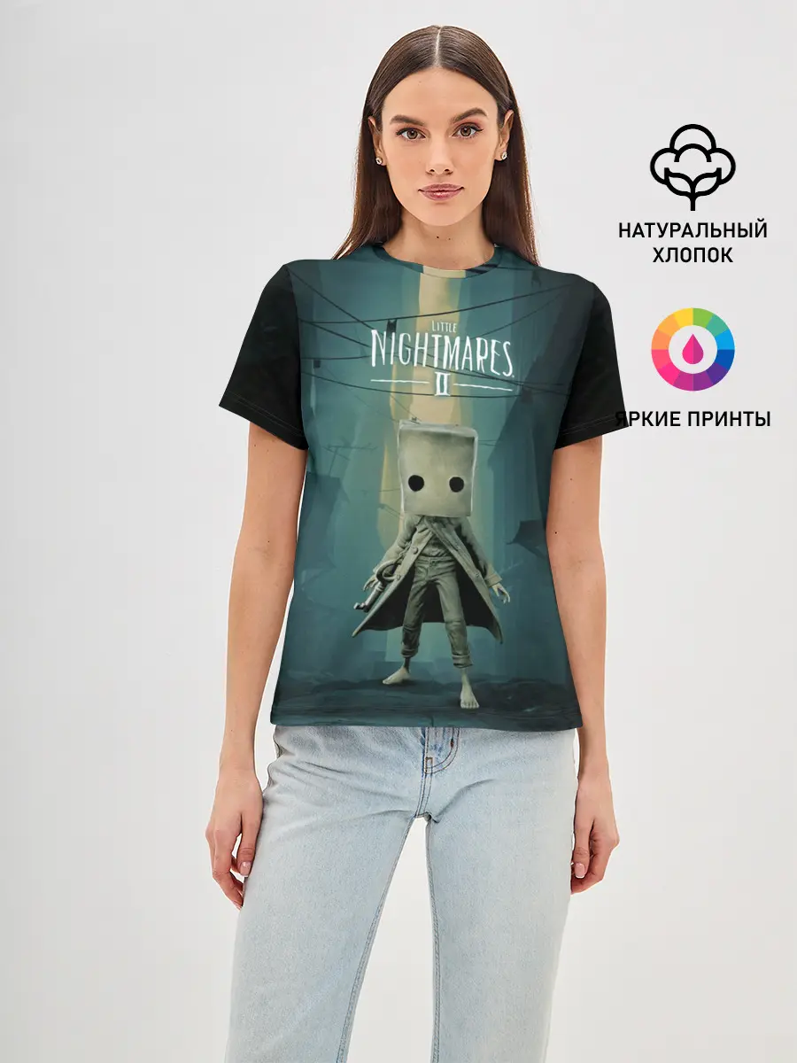 Женская базовая футболка / Little Nightmares