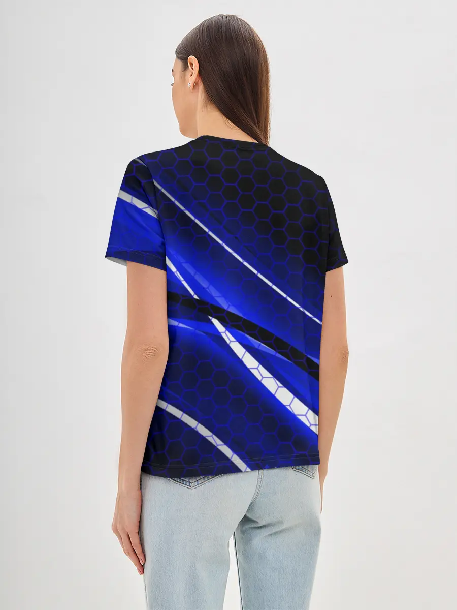 Женская базовая футболка / No mercy | Petr Yan