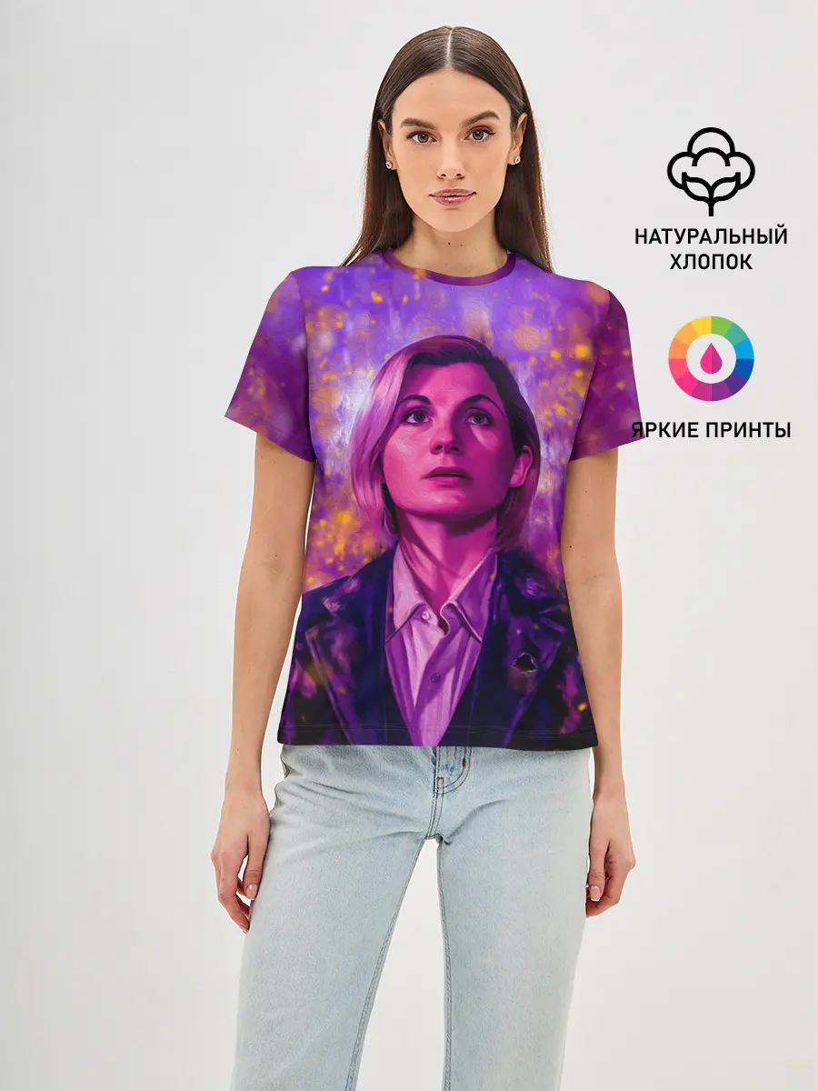 Женская базовая футболка / DOCTOR WHO