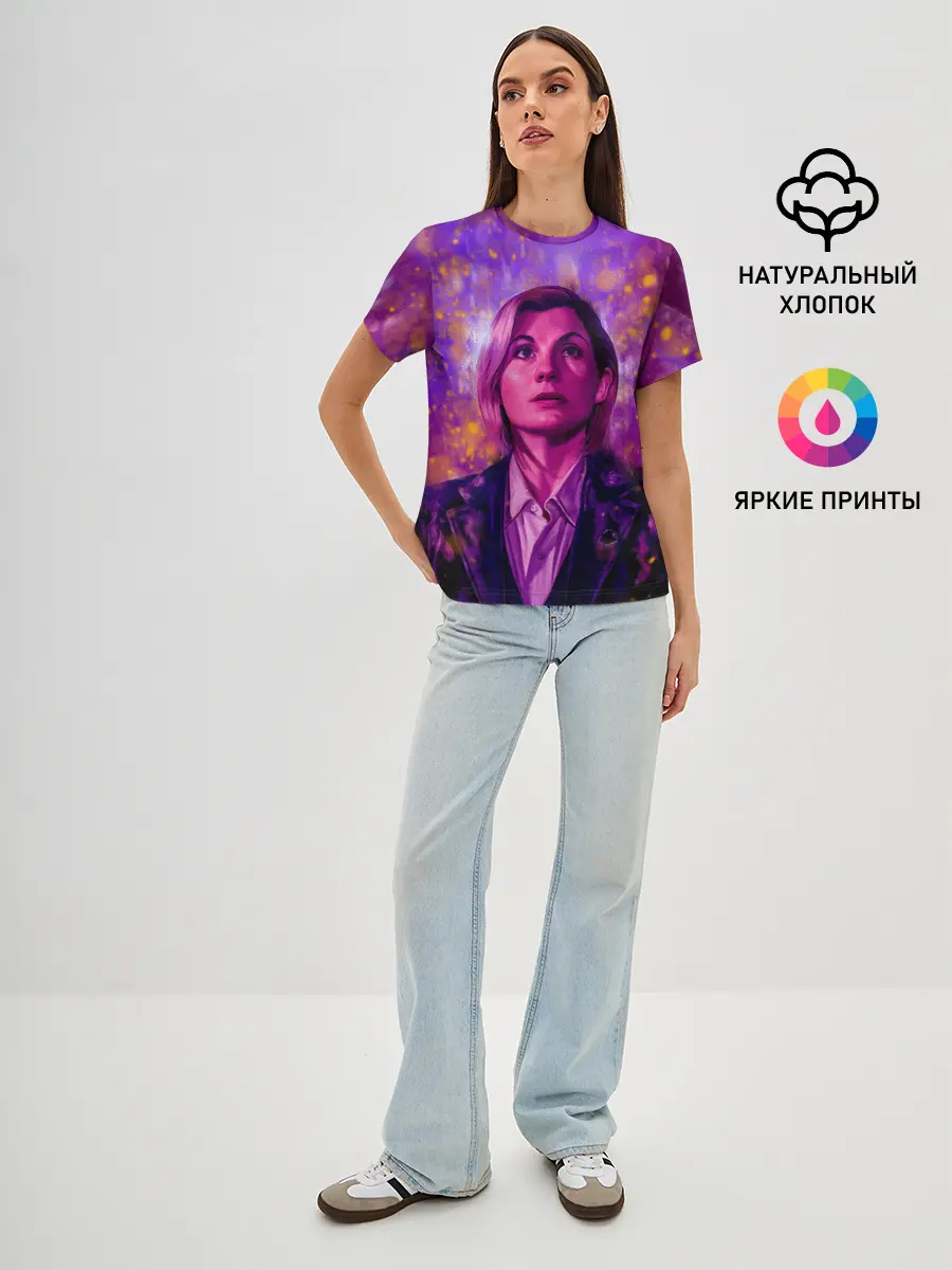 Женская базовая футболка / DOCTOR WHO
