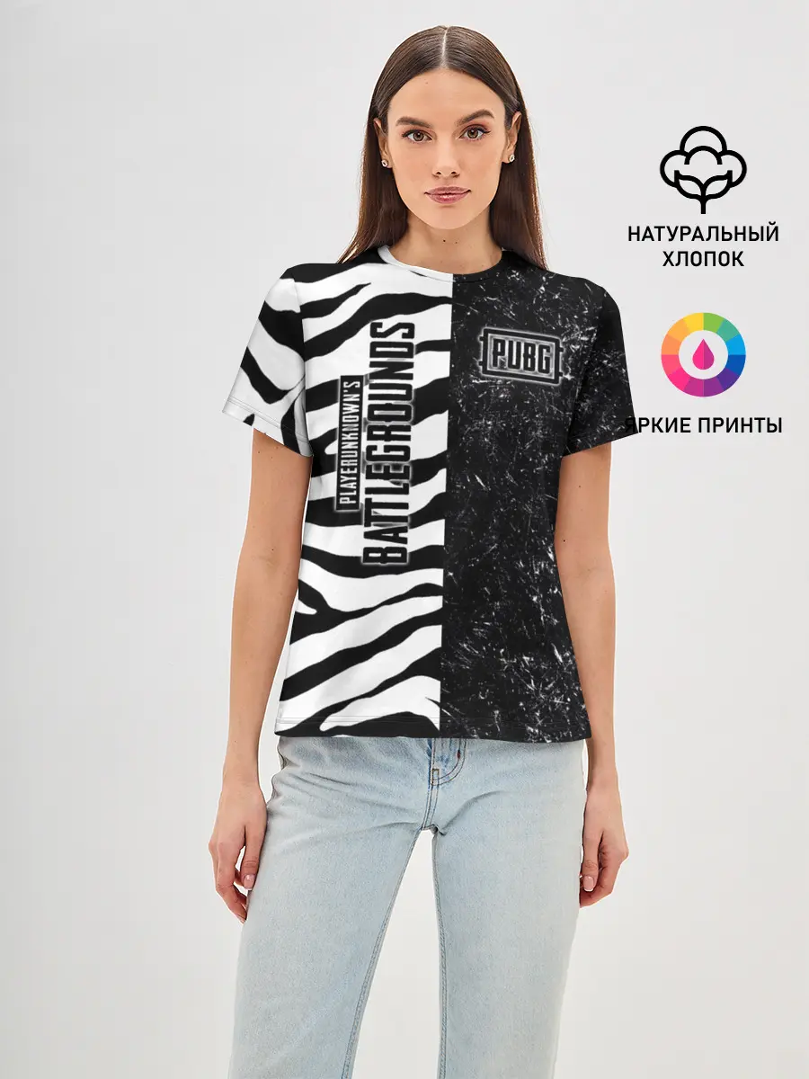 Женская базовая футболка / PUBG Lifestyle