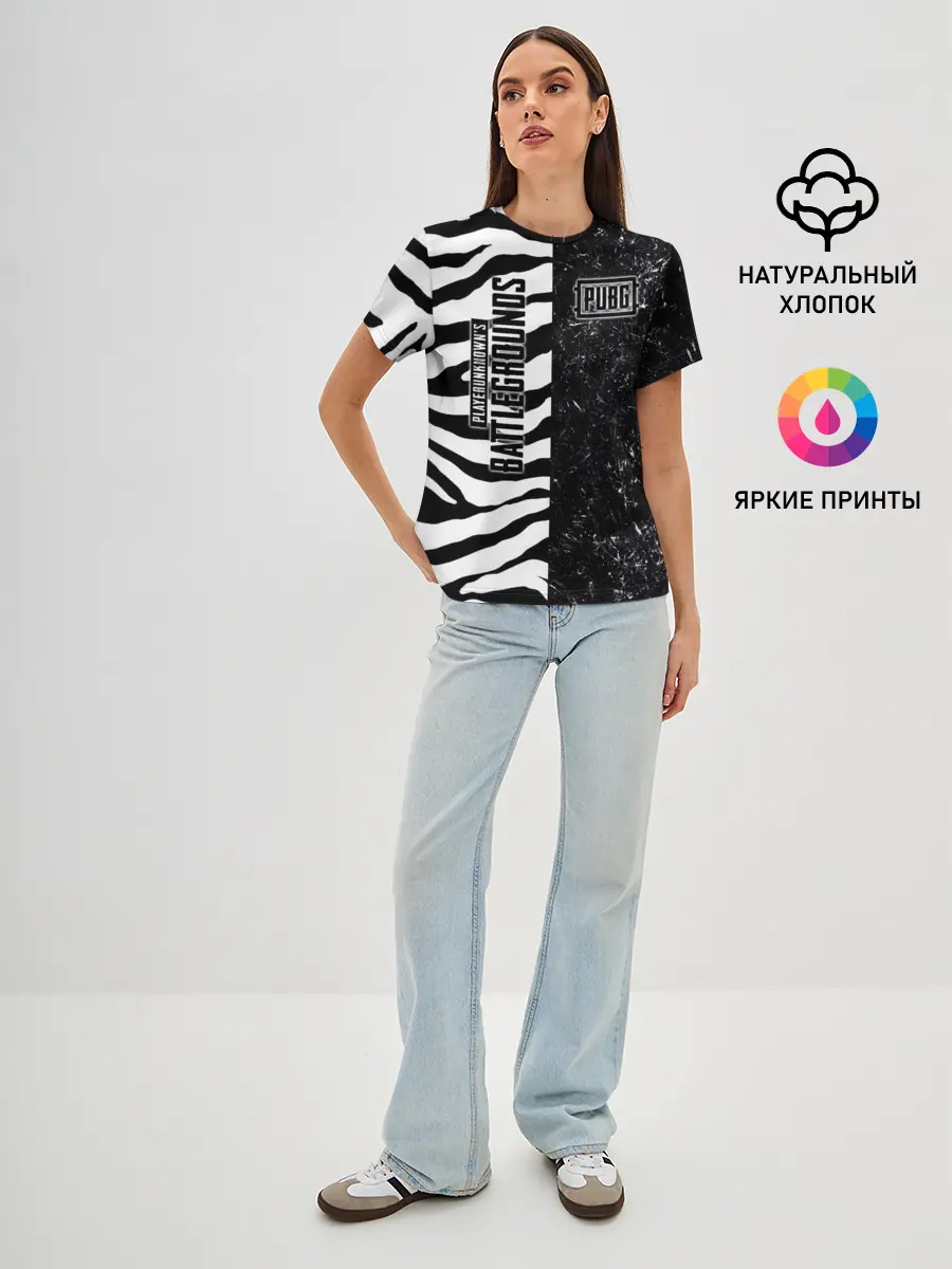 Женская базовая футболка / PUBG Lifestyle