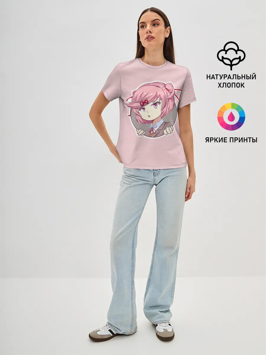 Женская базовая футболка / Нацуки