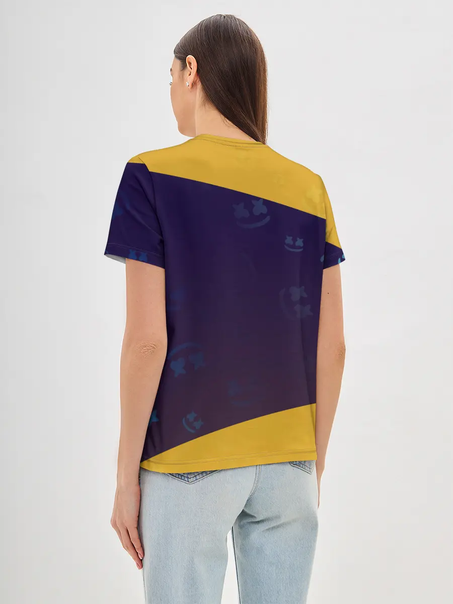 Женская базовая футболка / MARSHMELLO / МАРШМЕЛЛОУ