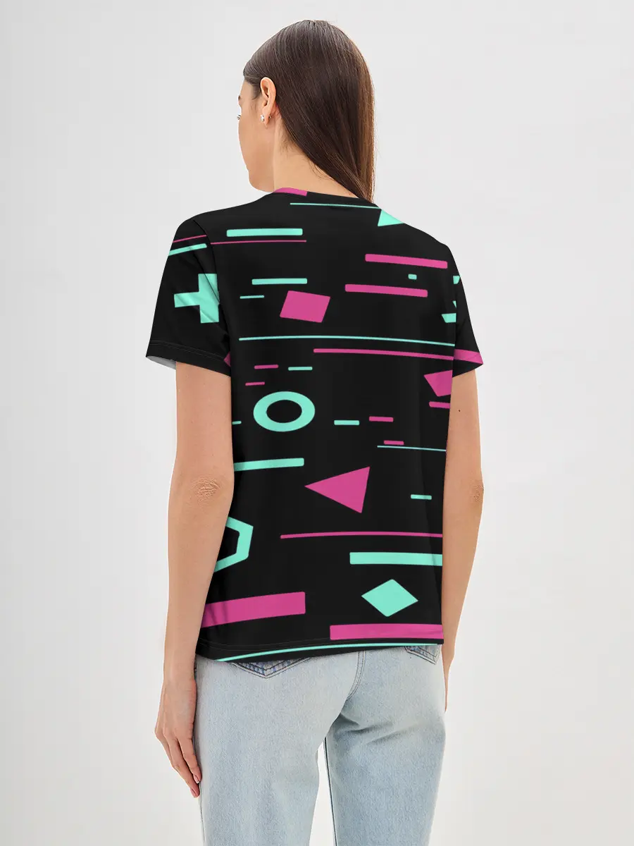 Женская базовая футболка / Игра в кальмара |