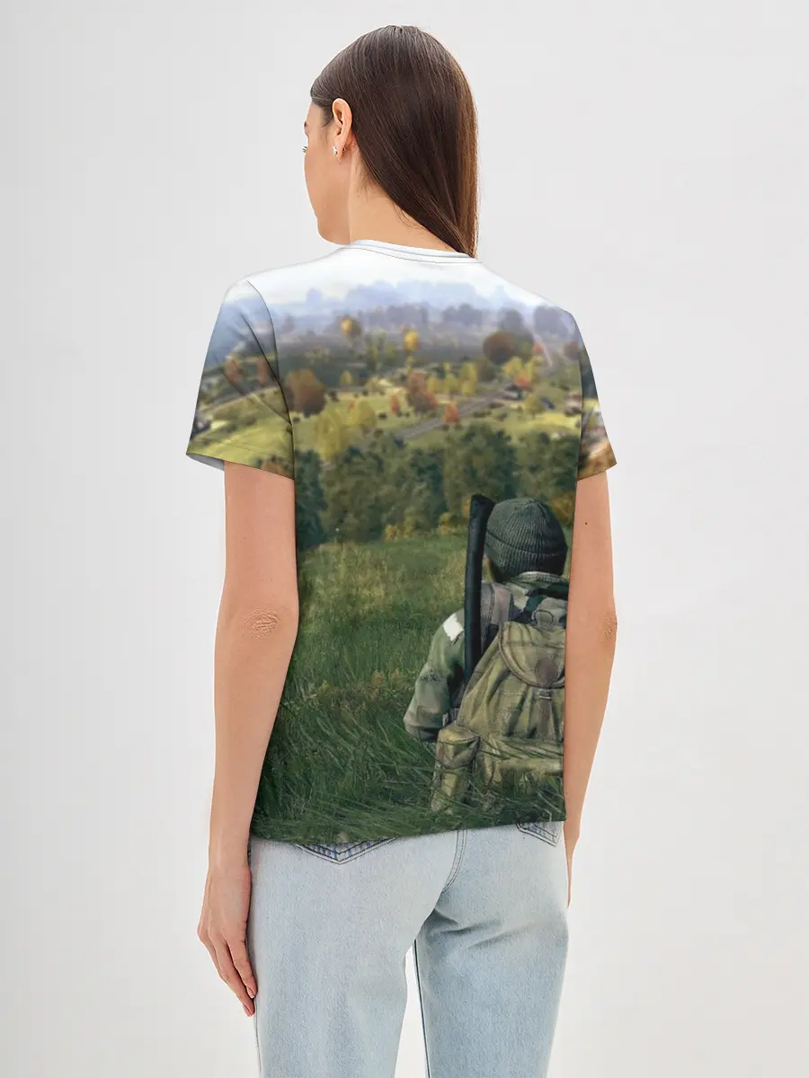 Женская базовая футболка / DayZ