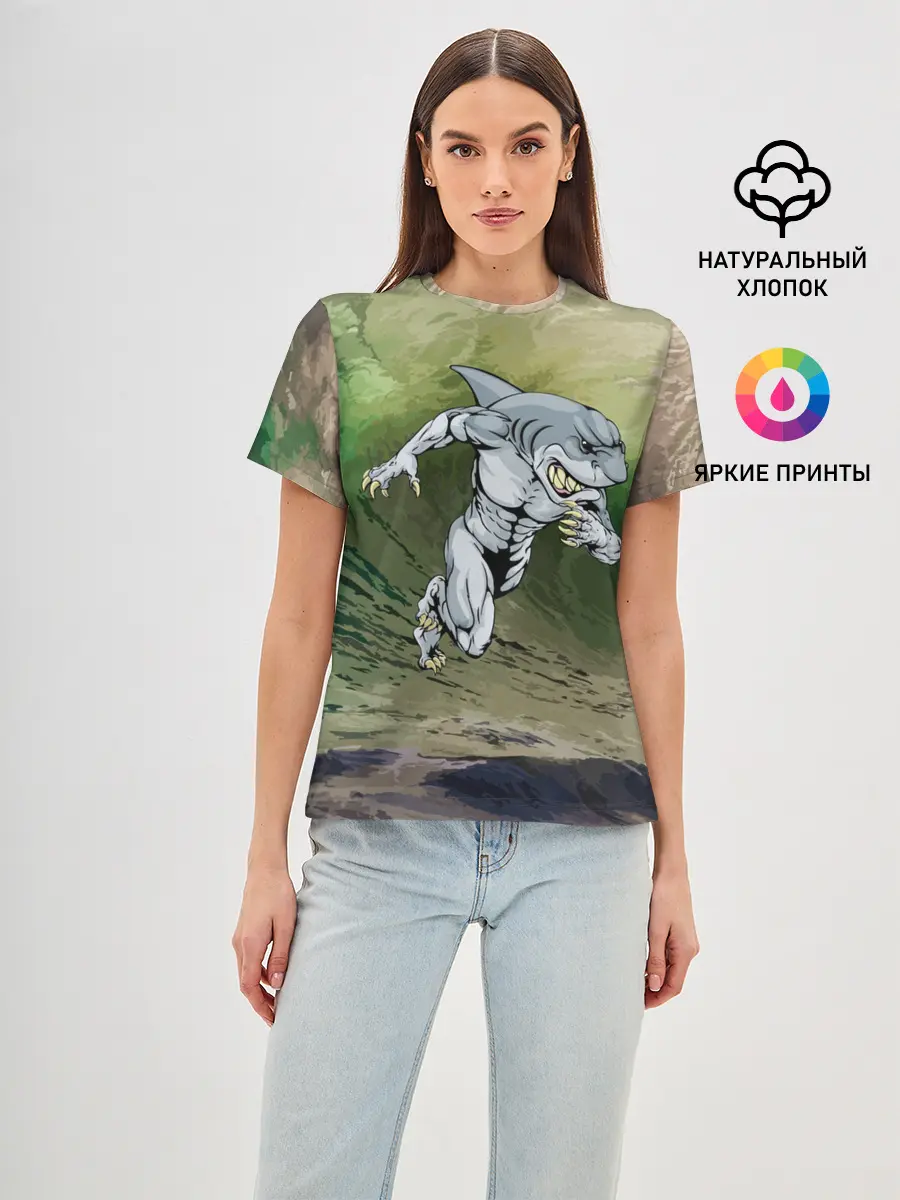 Женская базовая футболка / Great White