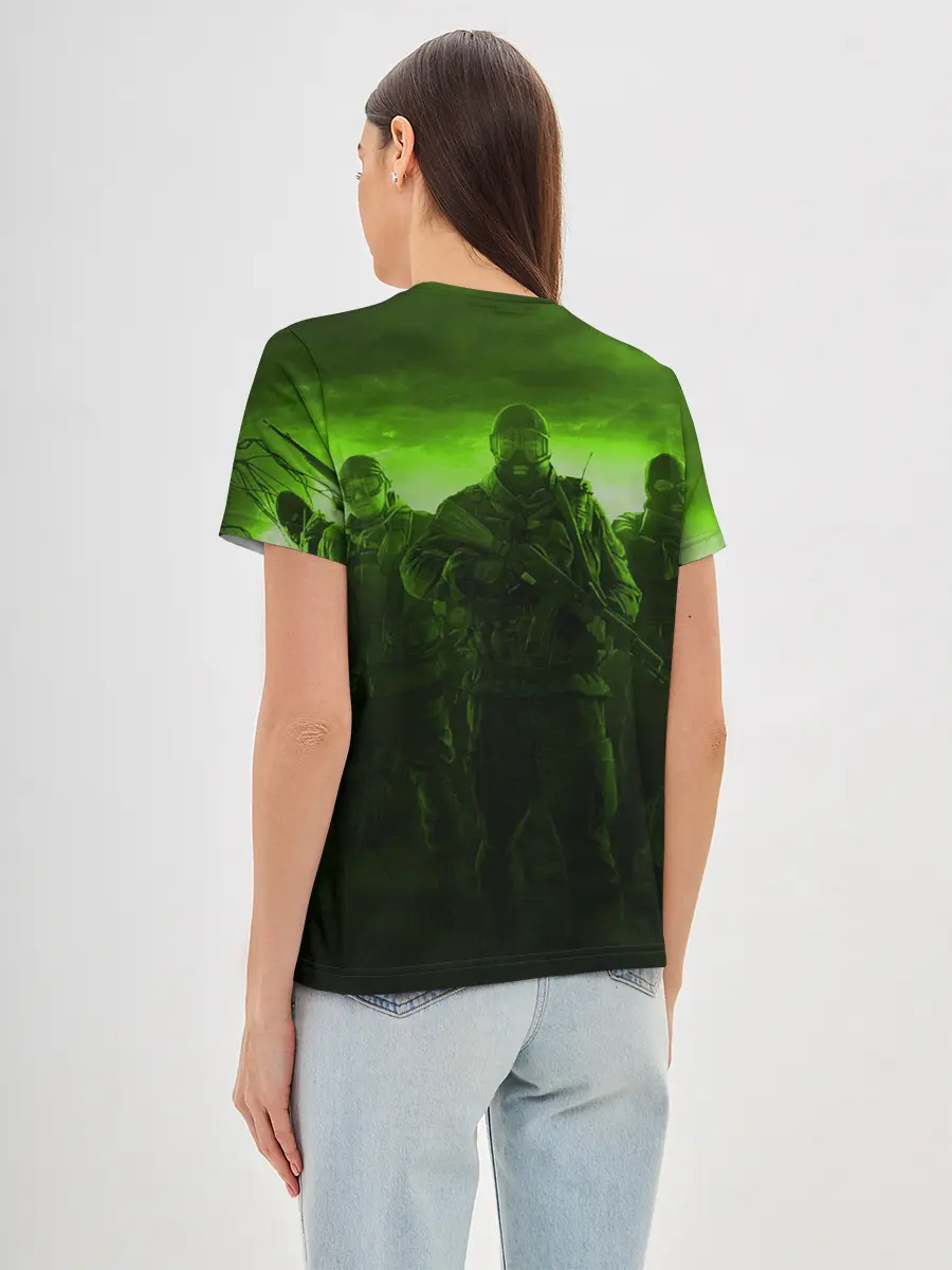 Женская базовая футболка / STALKER СВОБОДА