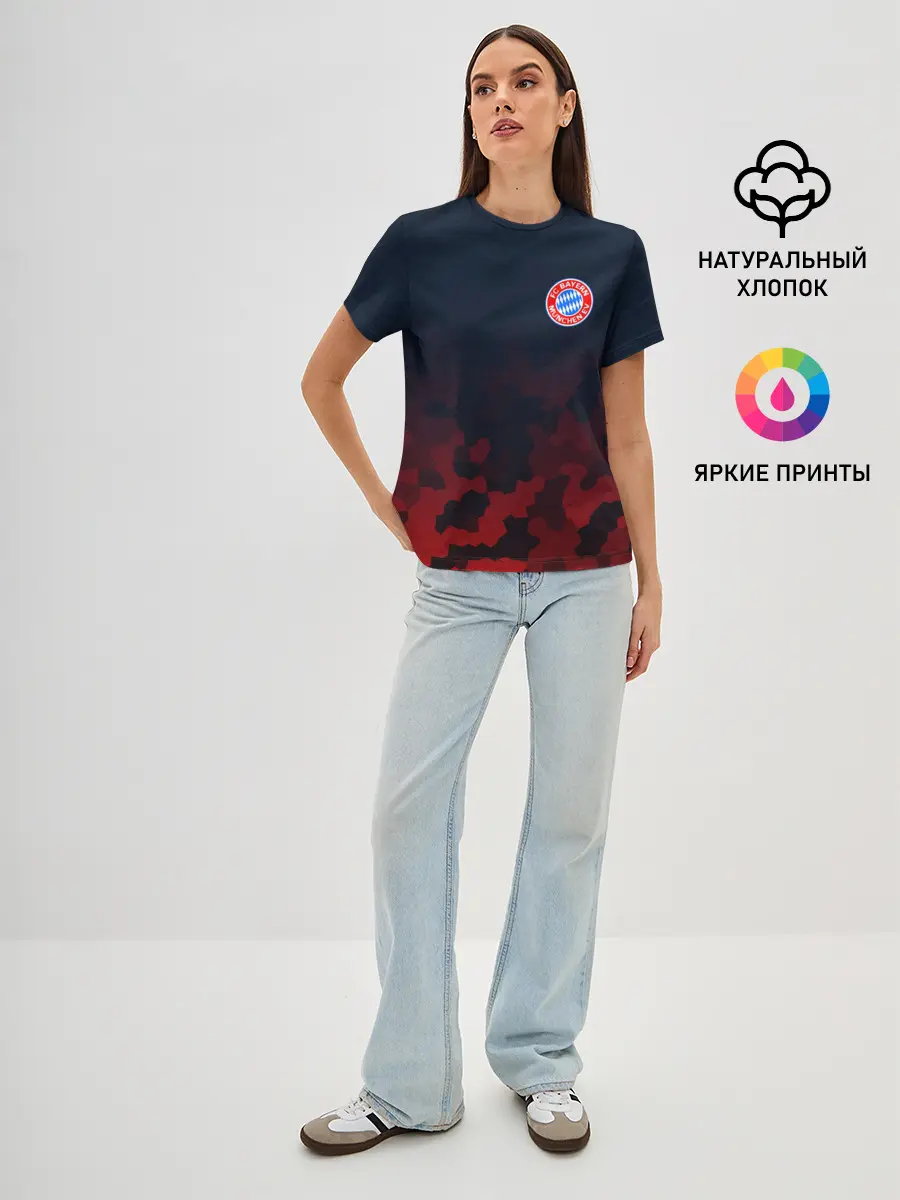 Женская базовая футболка / BAYERN MUNCHEN SPORT