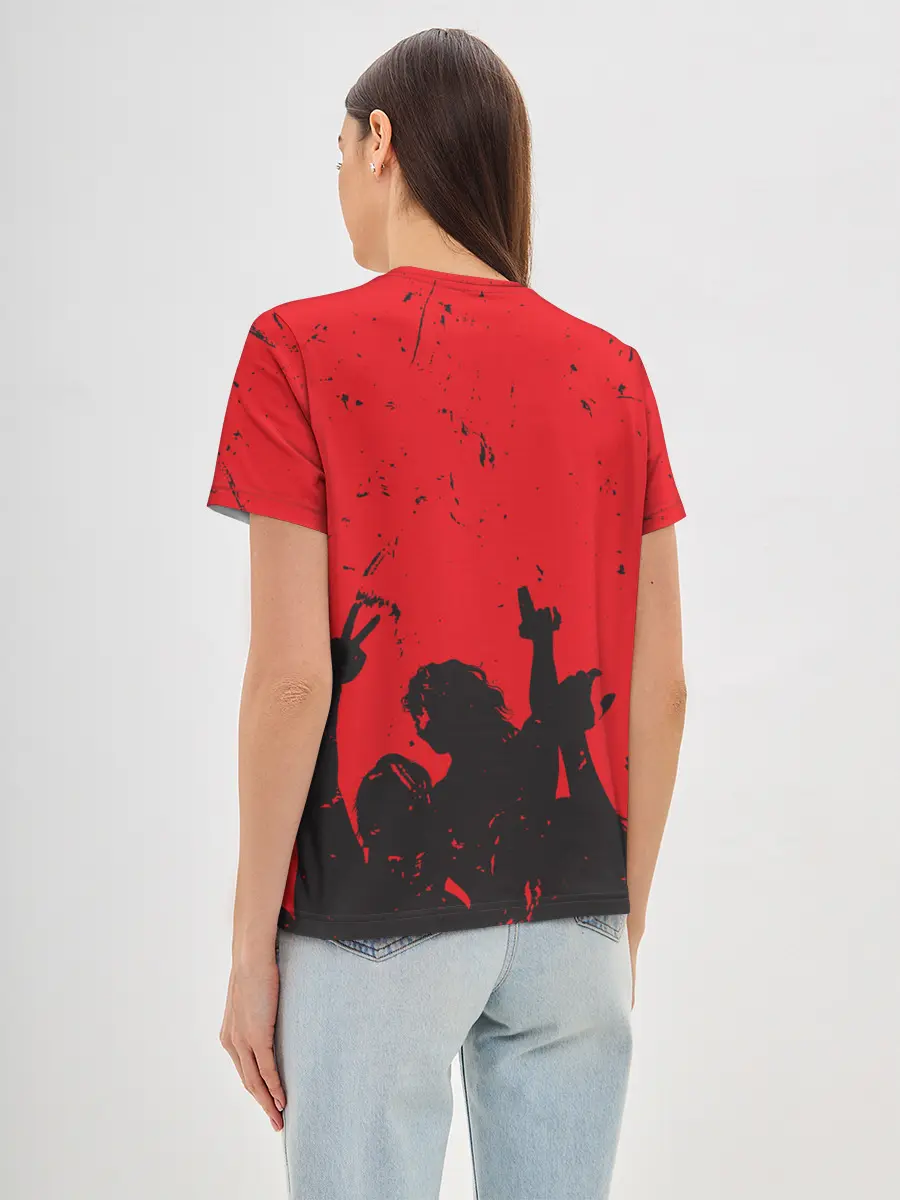 Женская базовая футболка / АНАРХИЯ | СВОБОДА