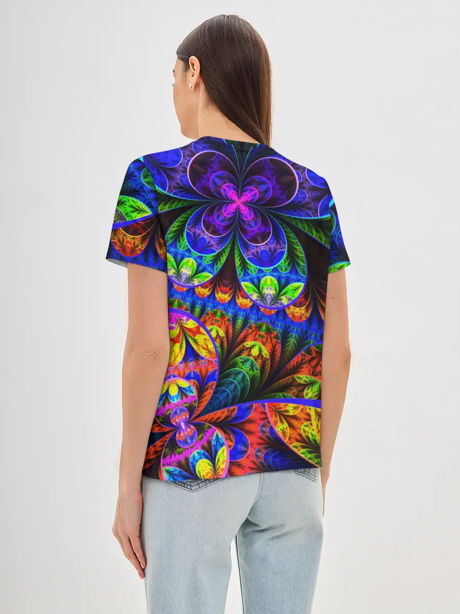 Женская базовая футболка / ABSTRACTION NEW