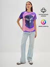 Женская базовая футболка / CRAZY TARDIS
