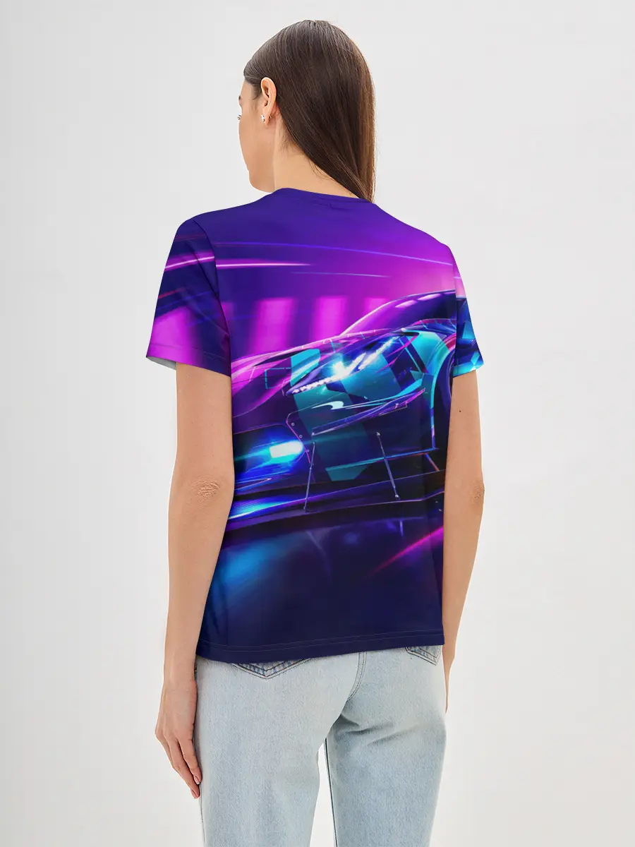 Женская базовая футболка / Need for Speed