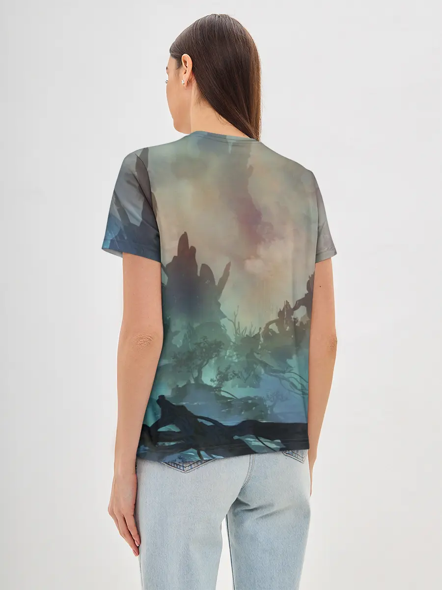 Женская базовая футболка / The Elder Scrolls SKYRIM