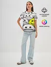 Женская базовая футболка / EMOJI 2019